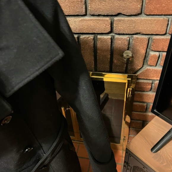 Mackage classic fine Italian wool and leather coat size Sin great condition - Picture 5 of 15